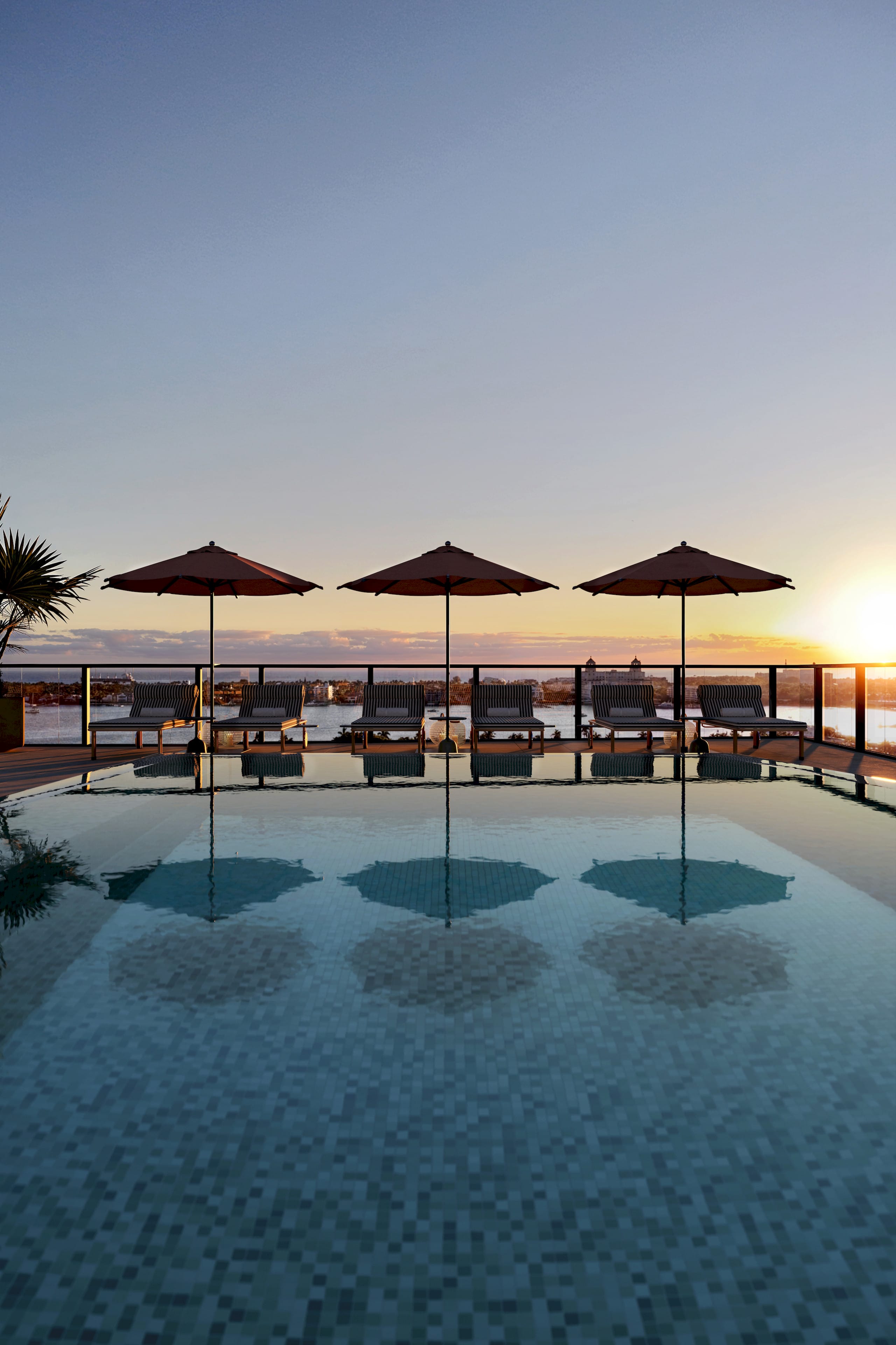 NORA Rooftop Pool Vignette
