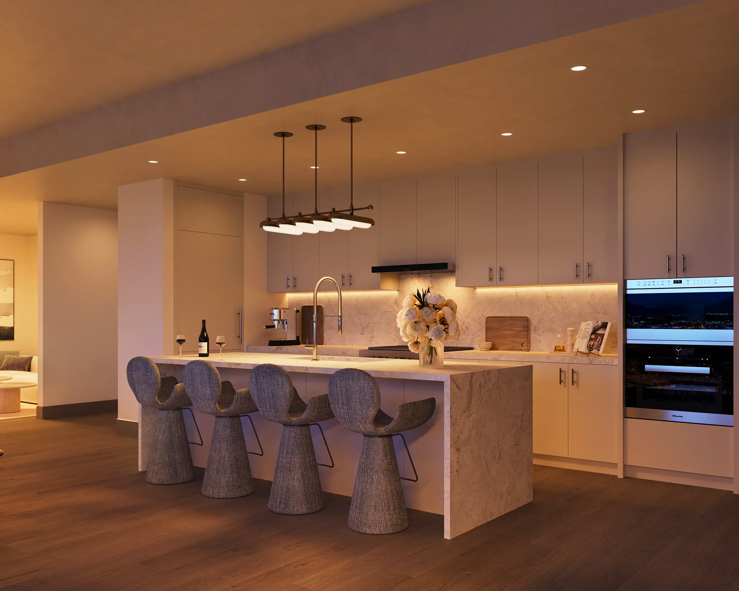 Nora House West Palm Unit 1004 kitchen HR