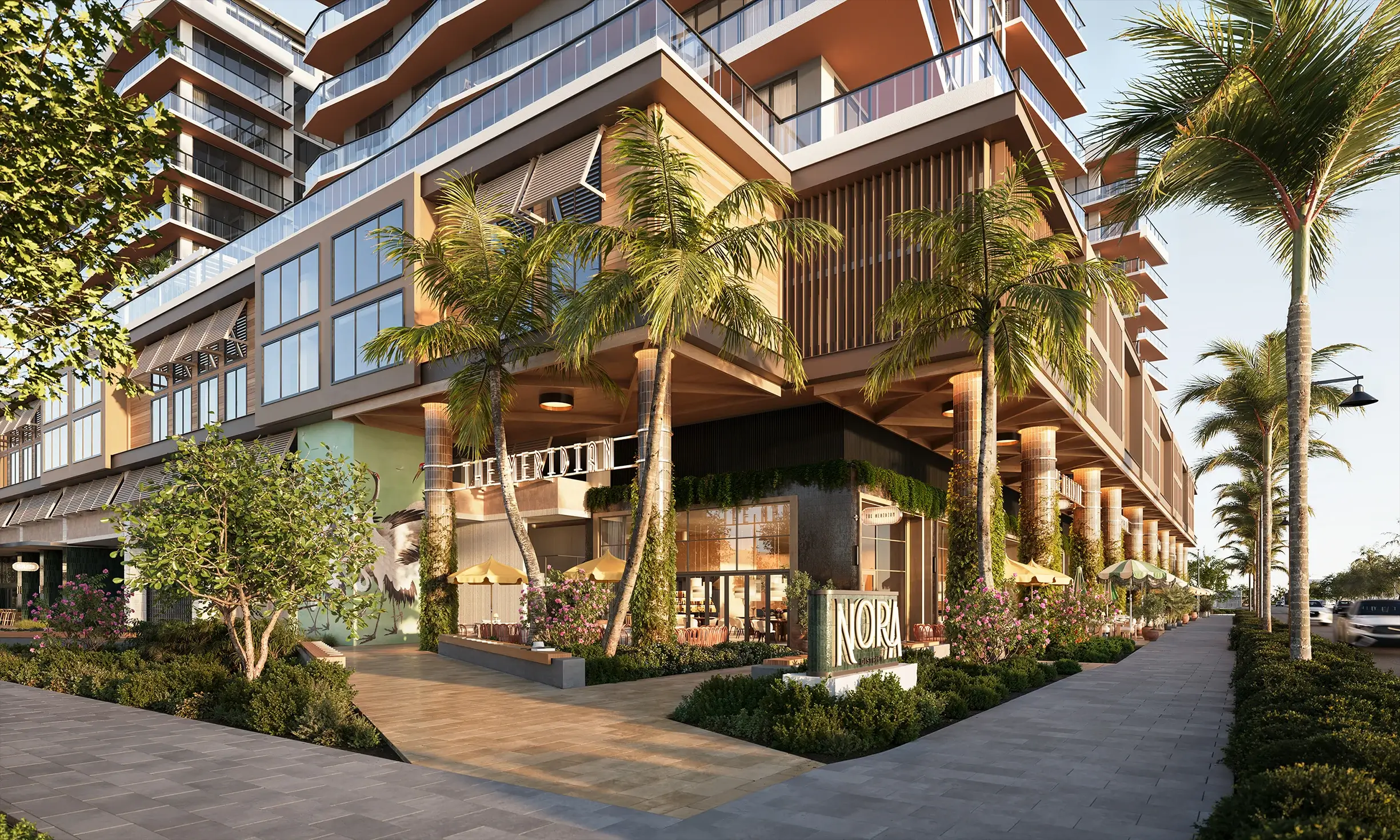 Nora house Retails SE Corner